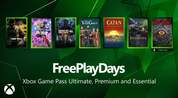 free play days на xbox с 30 октября по 2 ноября