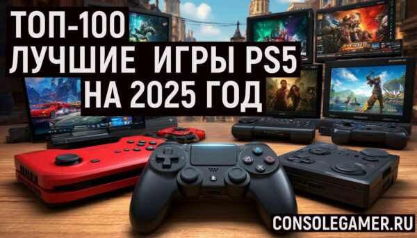 Топ-100 лучшие игры PS5 на 2025 год