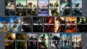 Все игры из серии Tom Clancy's