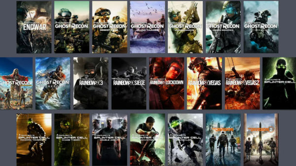 Все игры из серии Tom Clancy's