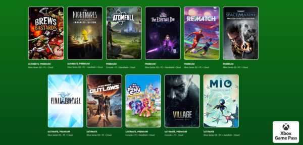 Xbox Game Pass январь 2026
