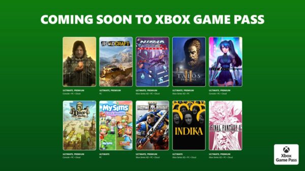 Xbox Game Pass середина января 2025