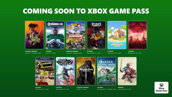 Xbox Game Pass февраль 2026