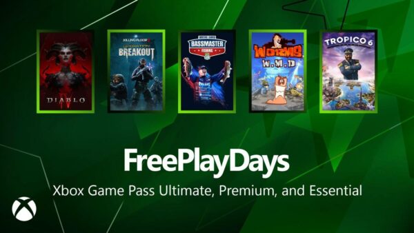 Free Play Days на Xbox с 12 по 15 марта.