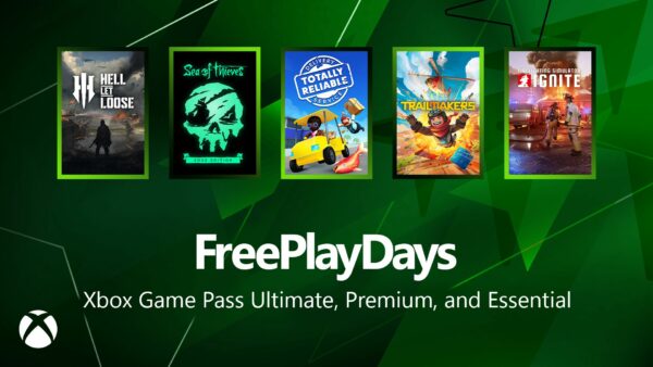 Free Play Days на Xbox с 19 по 22 марта.