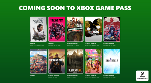 Xbox Game Pass середина марта 2026