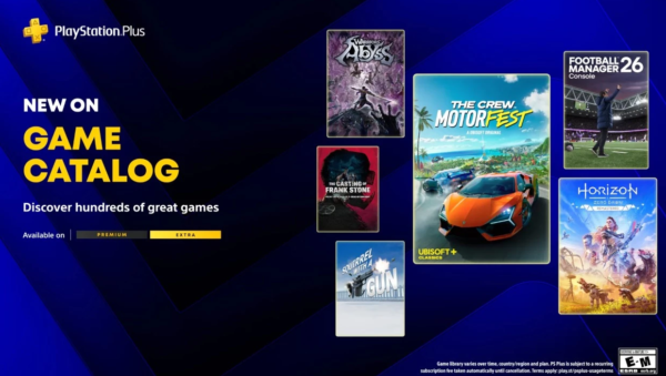 PS Plus Premium и Extra апрель 2026