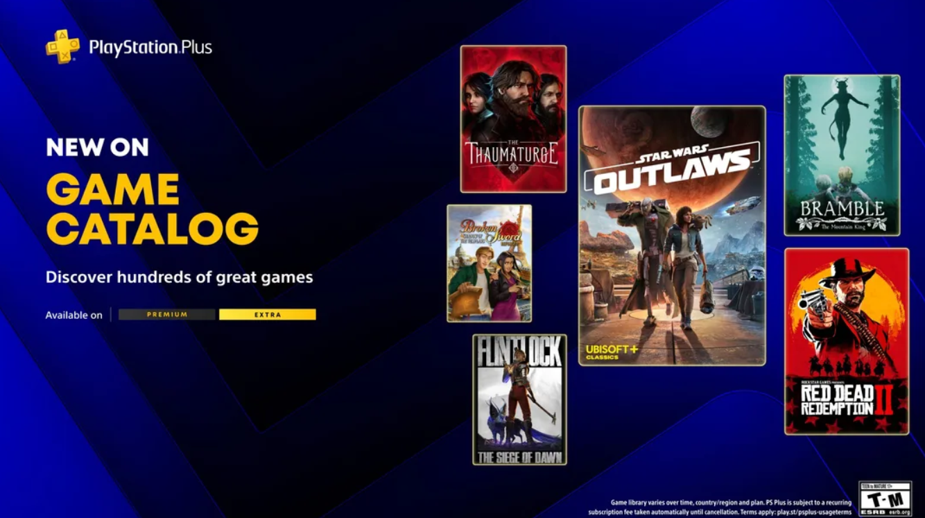 PS Plus Premium и Extra май 2026