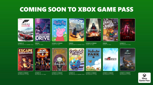 Xbox Game Pass середина мая и начало июня 2026