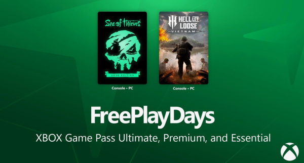 Free Play Days на Xbox с 17 по 20 сентября 2026 года