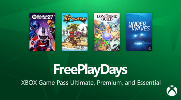 Free Play Days на Xbox с 4 по 7 сентября 2026 года