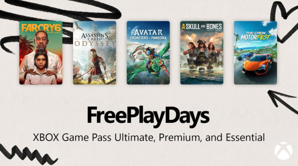 Free Play Days на Xbox с 1 по 4 октября 2026 года