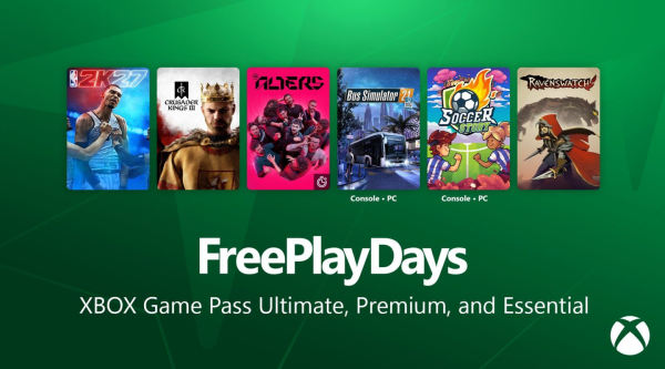 Free Play Days на Xbox с 15 по 18 октября 2026 года